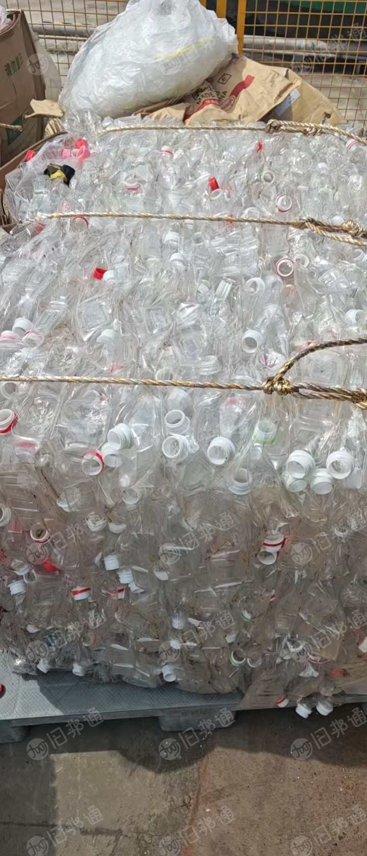 出售PET3A瓶砖压块，去标去盖