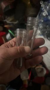 出售PET瓶胚毛料，透明蓝色绿色都有，现货够车