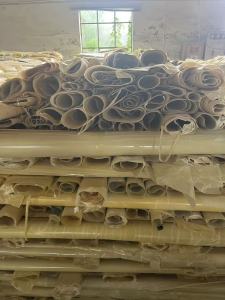 出售国产黄色pp半固化片卷料，现货30吨
