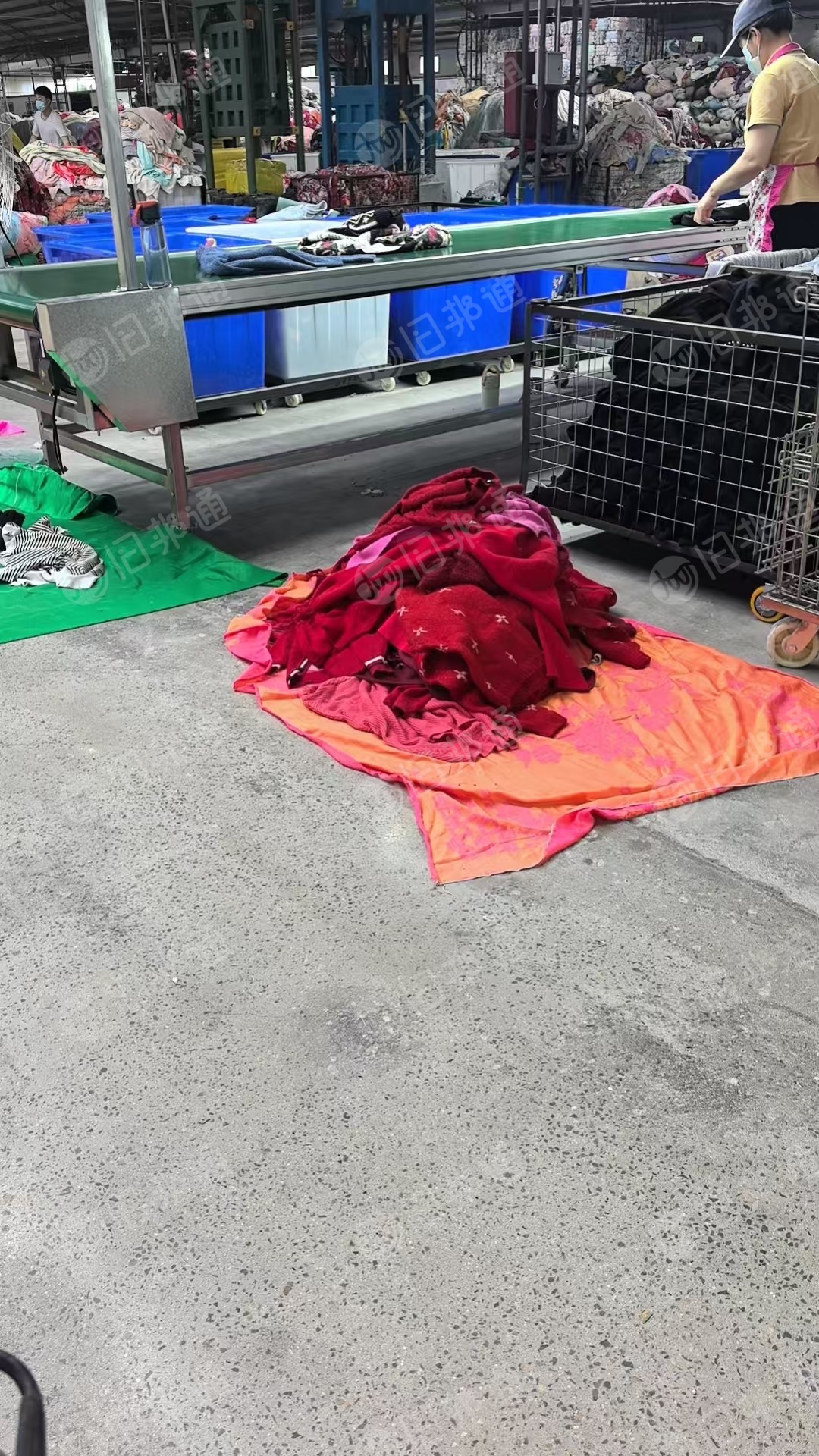 长期出售毛衣颜色料，毛衣开花料，不同颜色分拣好了，白色现货三十多吨，货在河北邢台