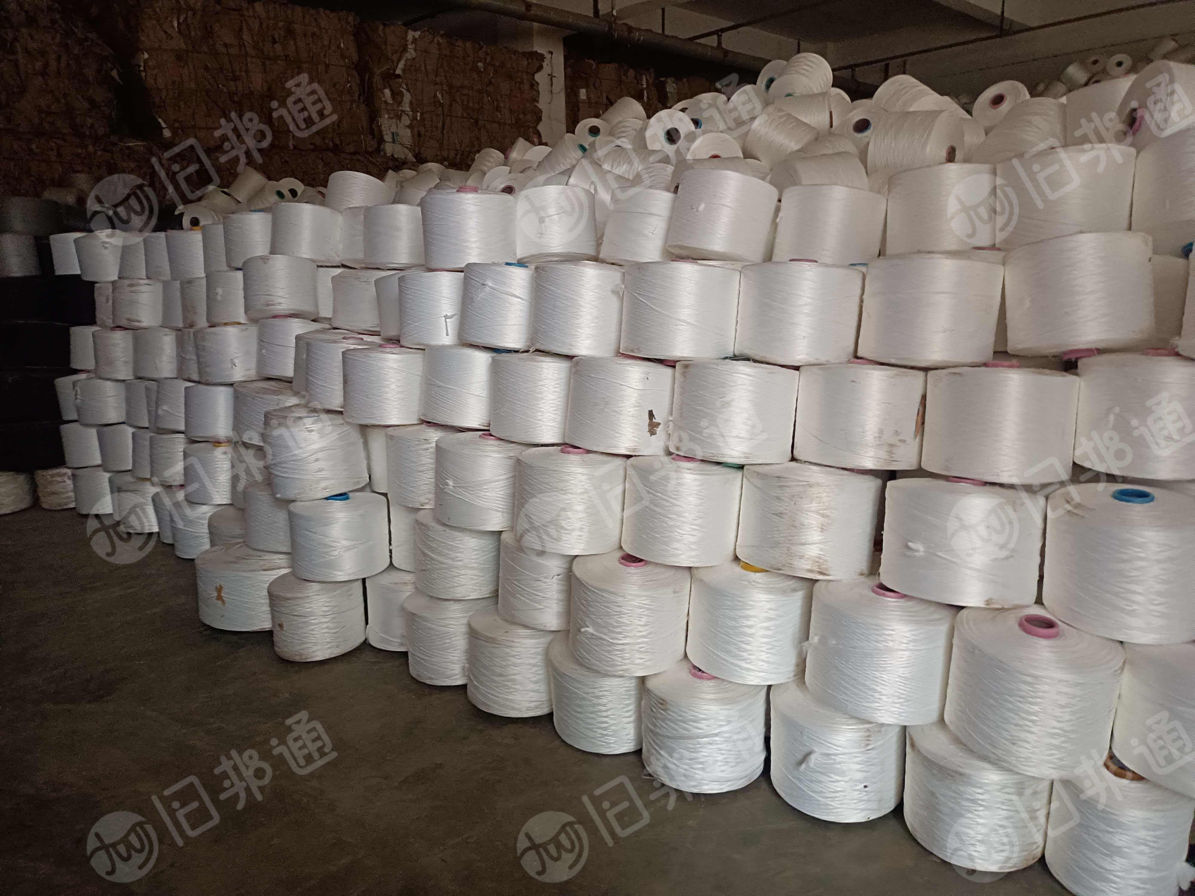 长期出售涤纶打绳丝，涤纶弹丝，现货有一挂车，在江苏苏州