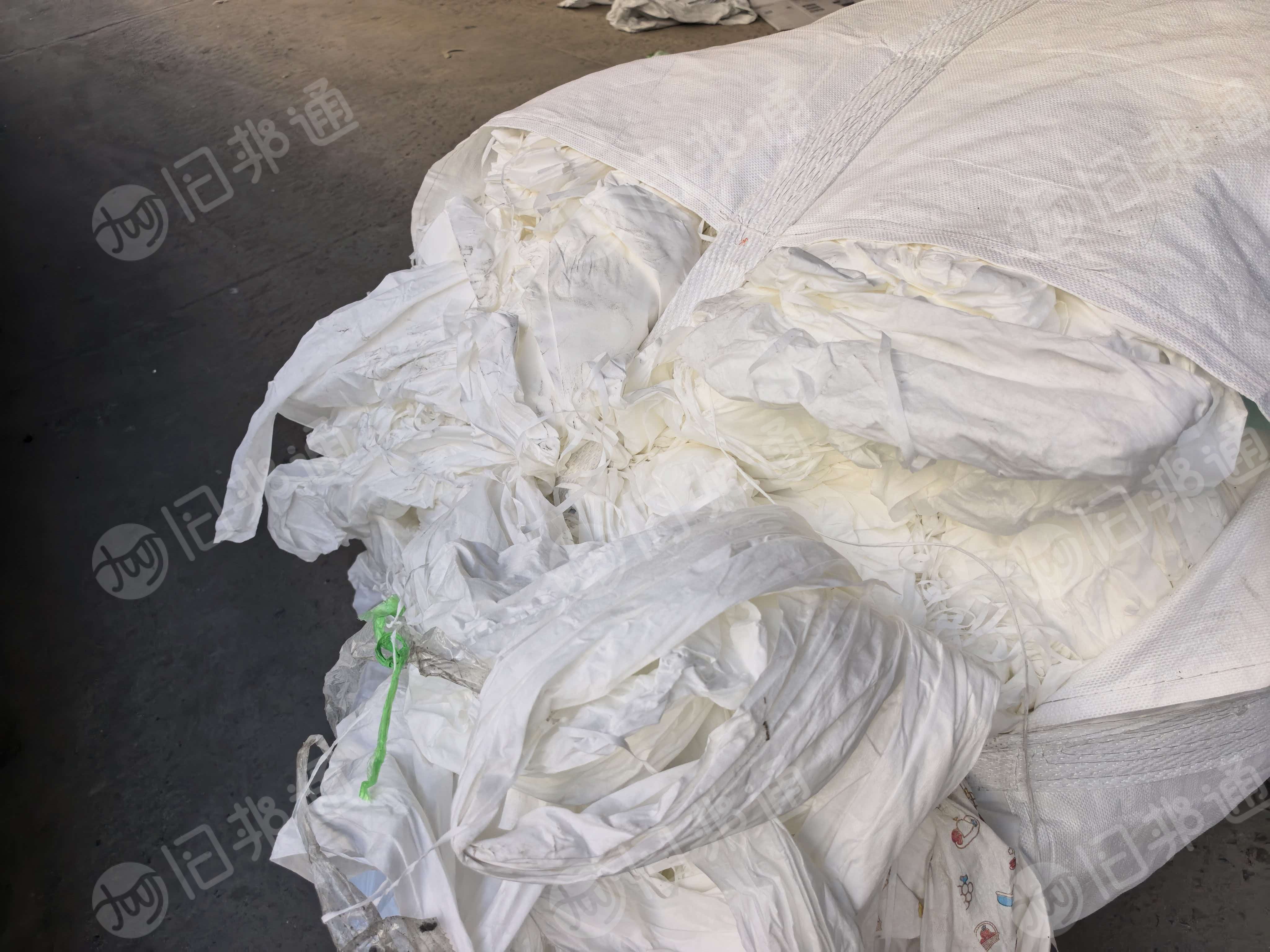 长期出售湿巾厂下来的无纺布边角料,无纺布,统货走,月供30吨起,货在江苏苏州
