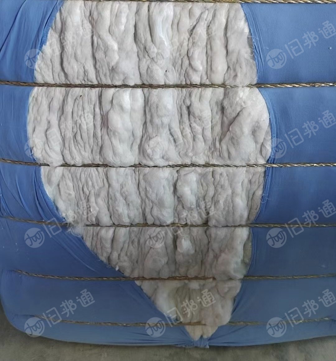 长期出售开好的丝棉，丝棉开花棉，现货二十吨左右，货在山东济南