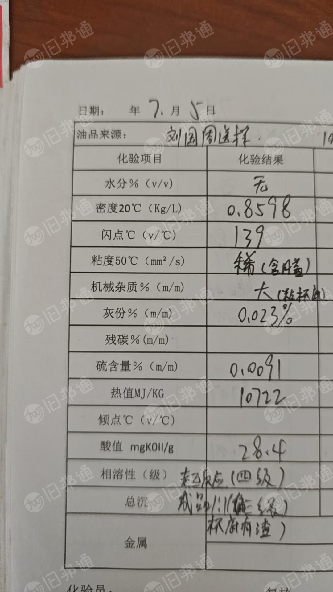 出售铝箔油，切两层的，上面那一层是黄色的，下面一层是颜色深的，热值一万多，闪点40多，现货几百吨