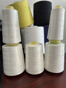 长期出售各种涤纶缝纫线，库存缝纫线，40/2缝纫线，现货一百箱，一箱100个，在湖北武汉