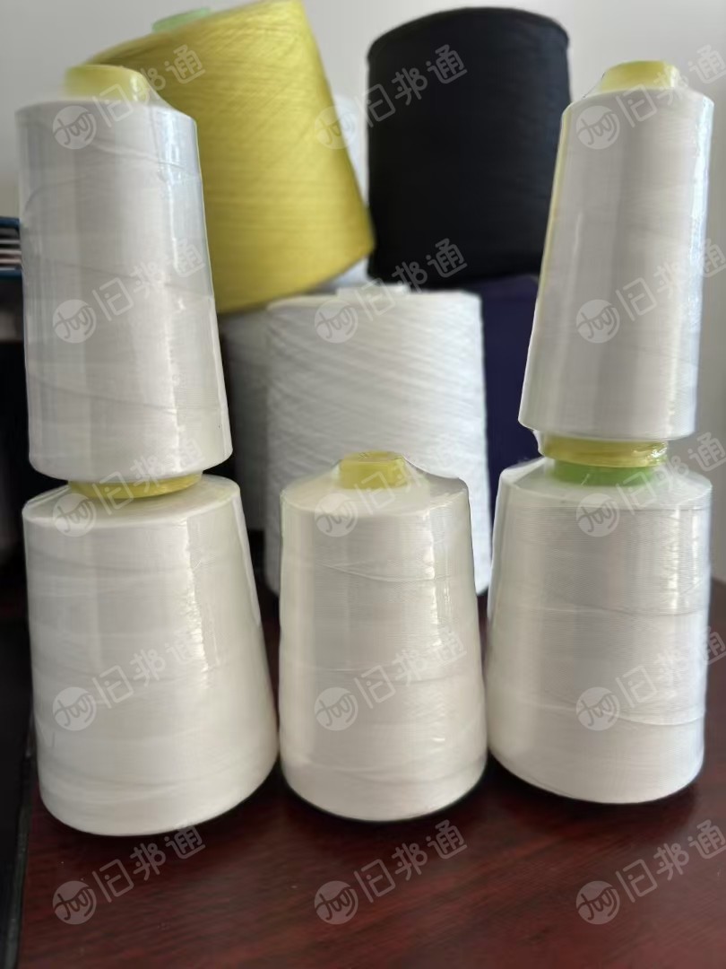 长期出售各种涤纶缝纫线,库存缝纫线,40/2缝纫线,现货一百箱,一箱100个,在湖北武汉