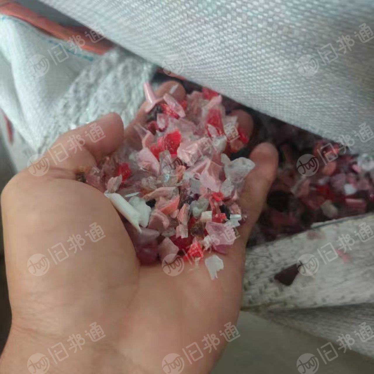长期出售杂色petg破碎料,现货30吨