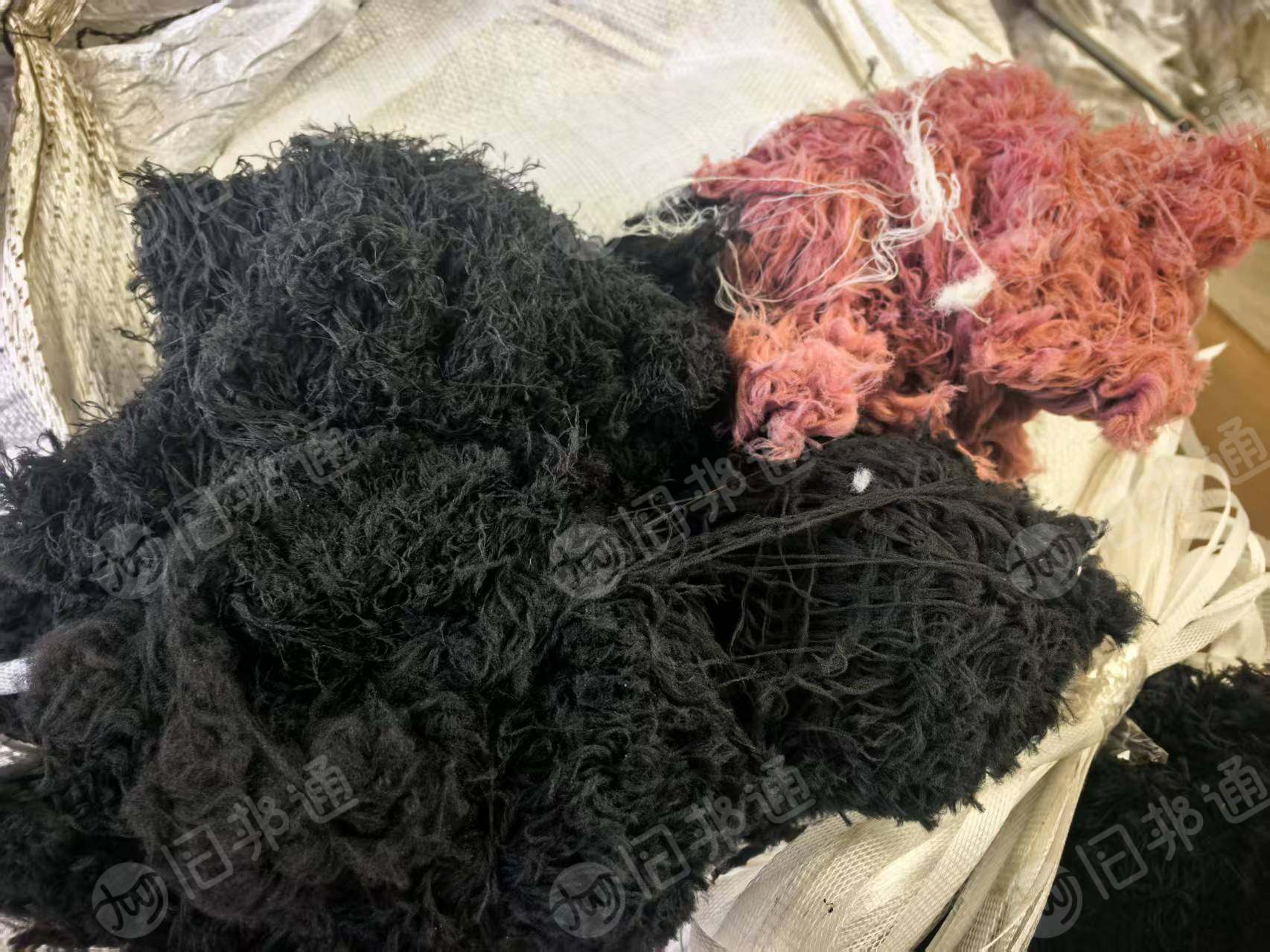 厂家长期出售涤纶废丝DTY，POY废丝，可以造粒用，每月4车9米6 ，货在江西南昌