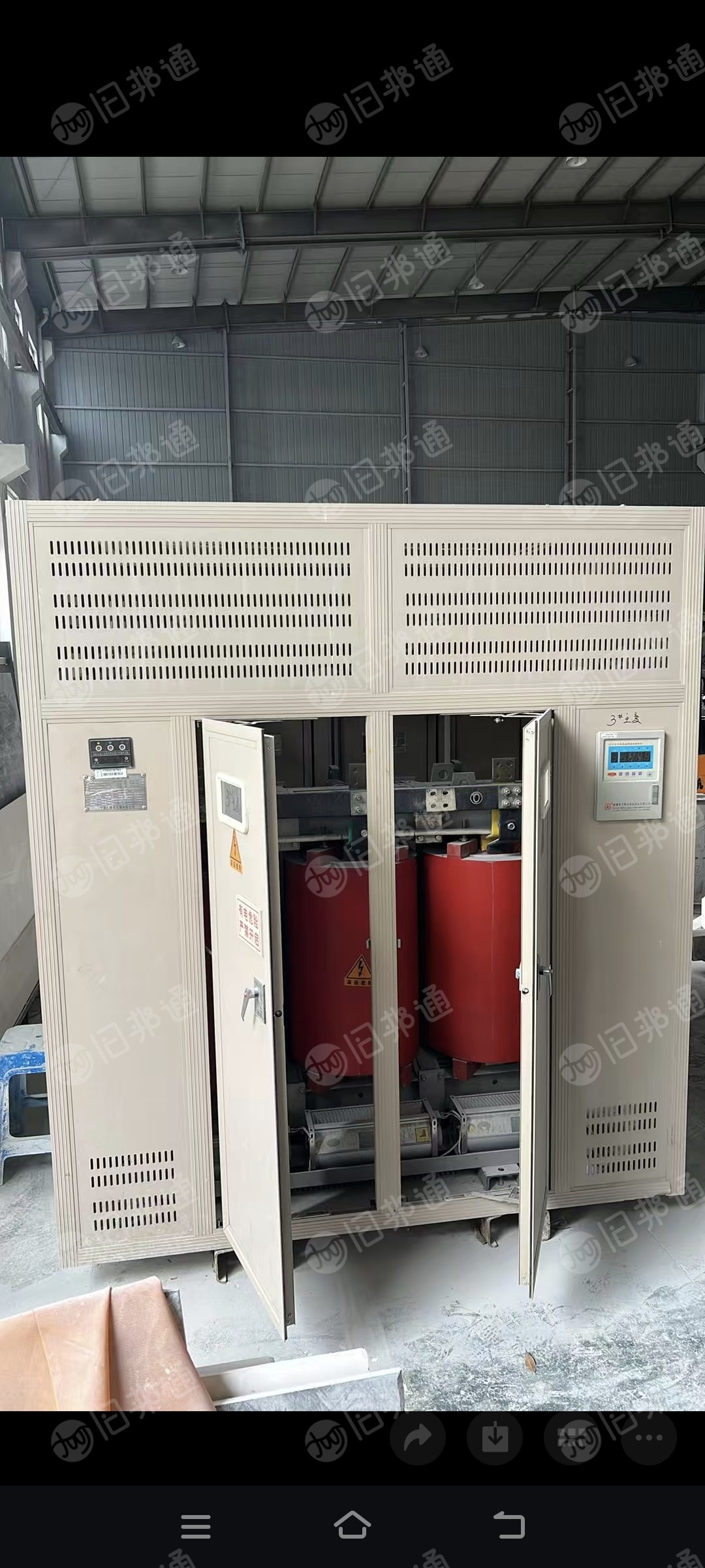 出售二手变压器，工厂自用800干变一台现低价出售