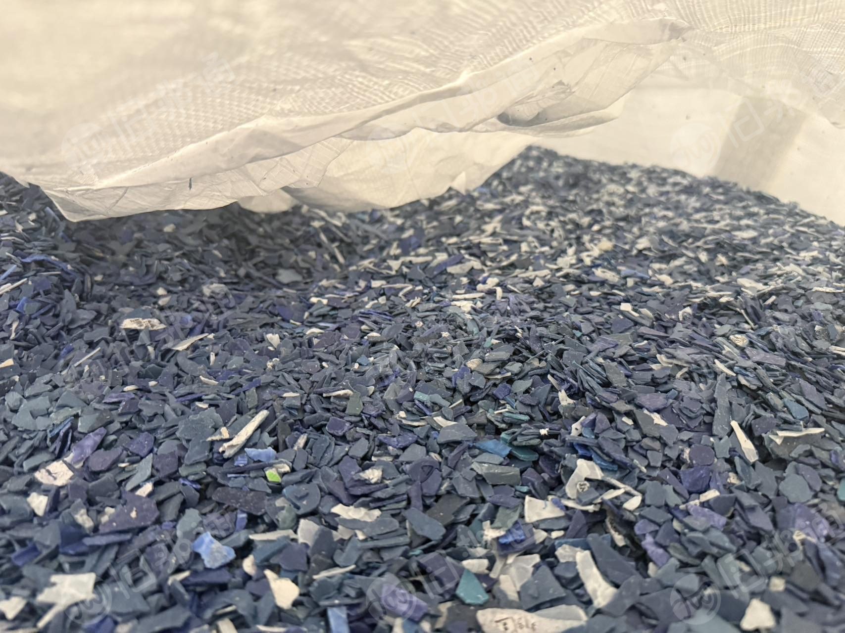 出售ps电影盘蓝色HIPS破碎料，现货20几吨