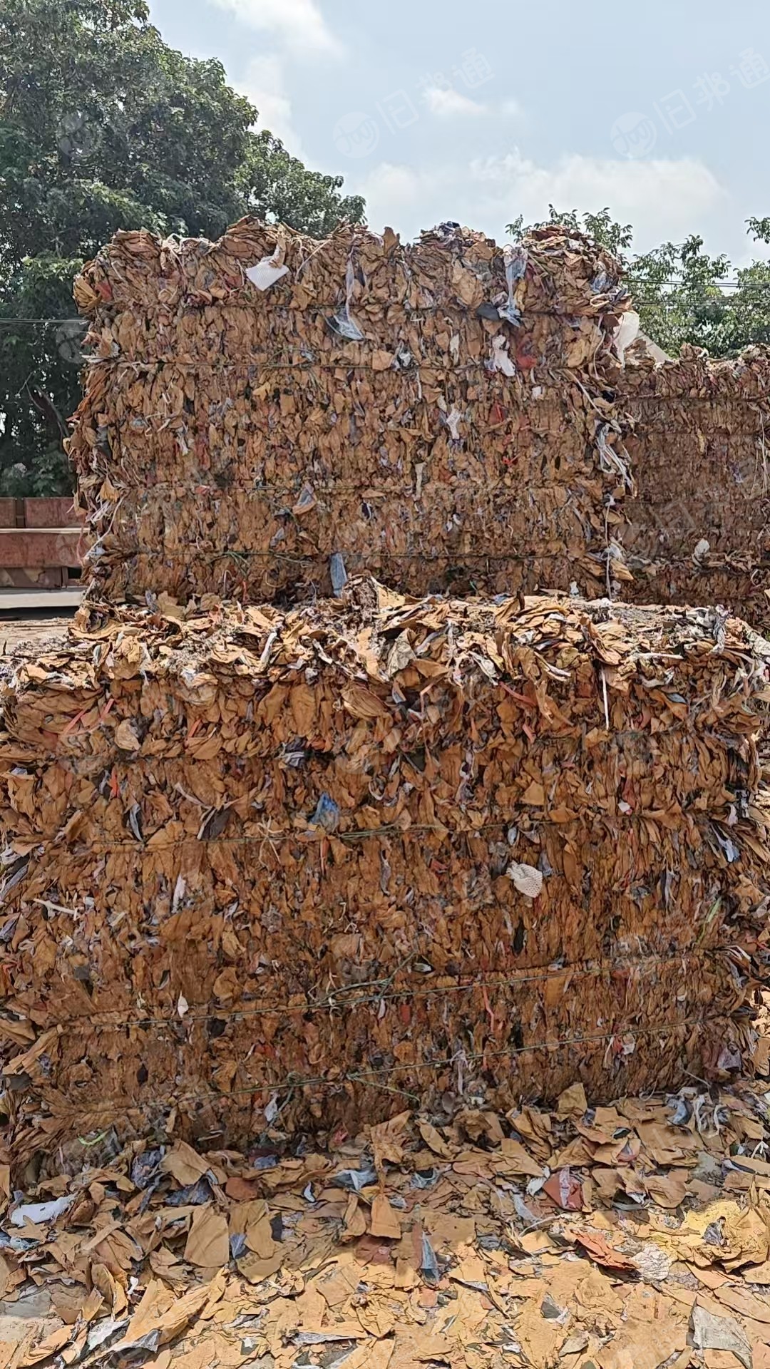 出售废果袋纸，带无纺布，大量现货