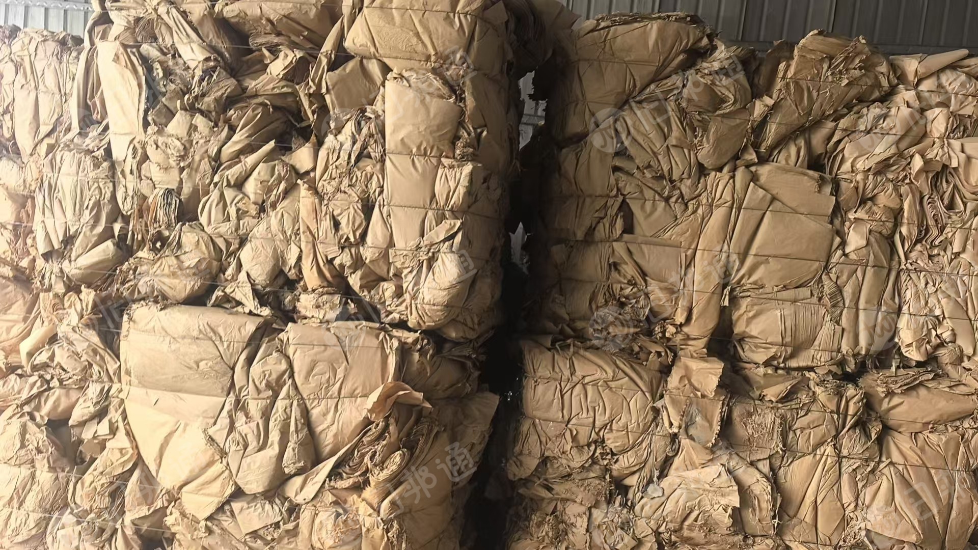 长期出售无膜牛皮纸压包料