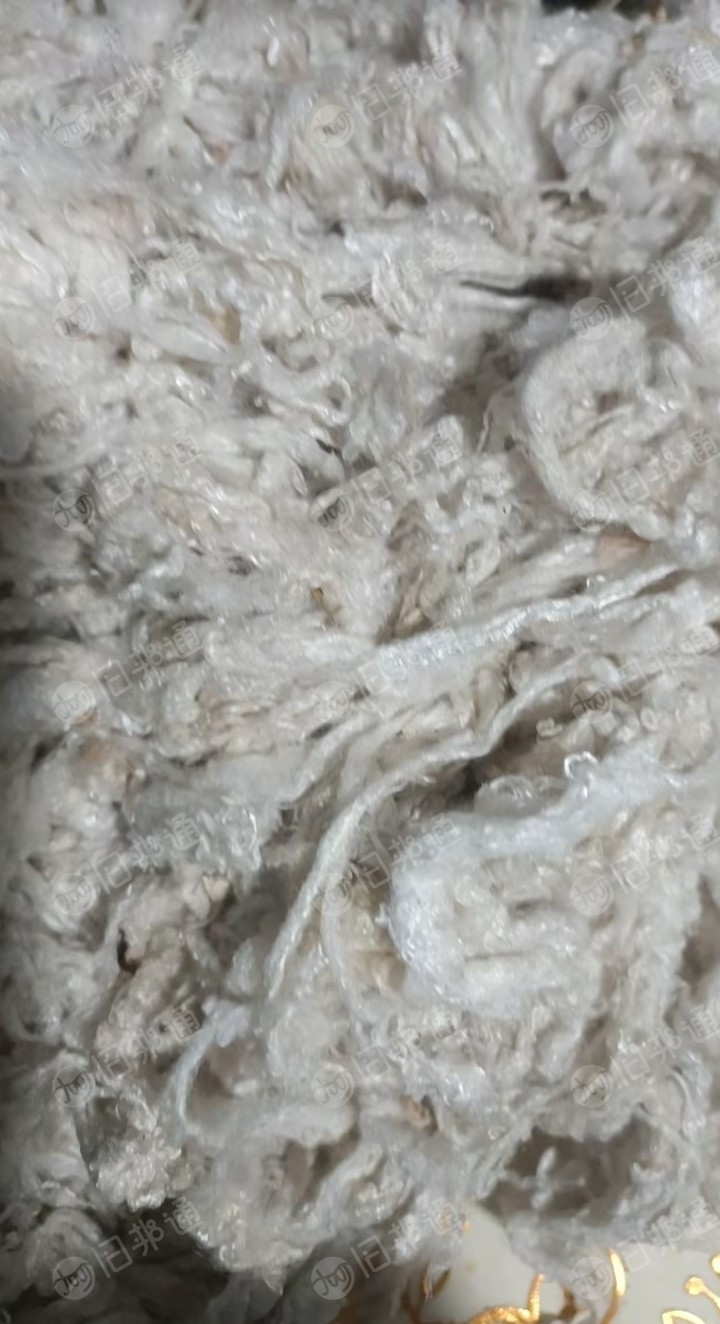 长期出售纯粘胶开花棉，开松棉，现货40吨，在江苏无锡