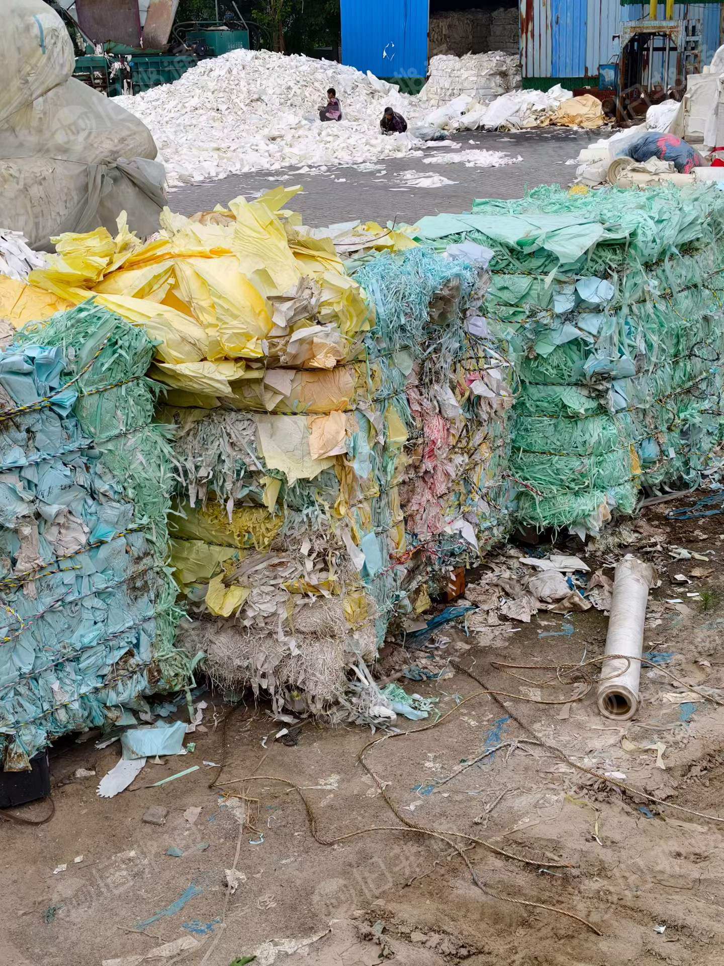 出售蓝绿色硅油纸压块