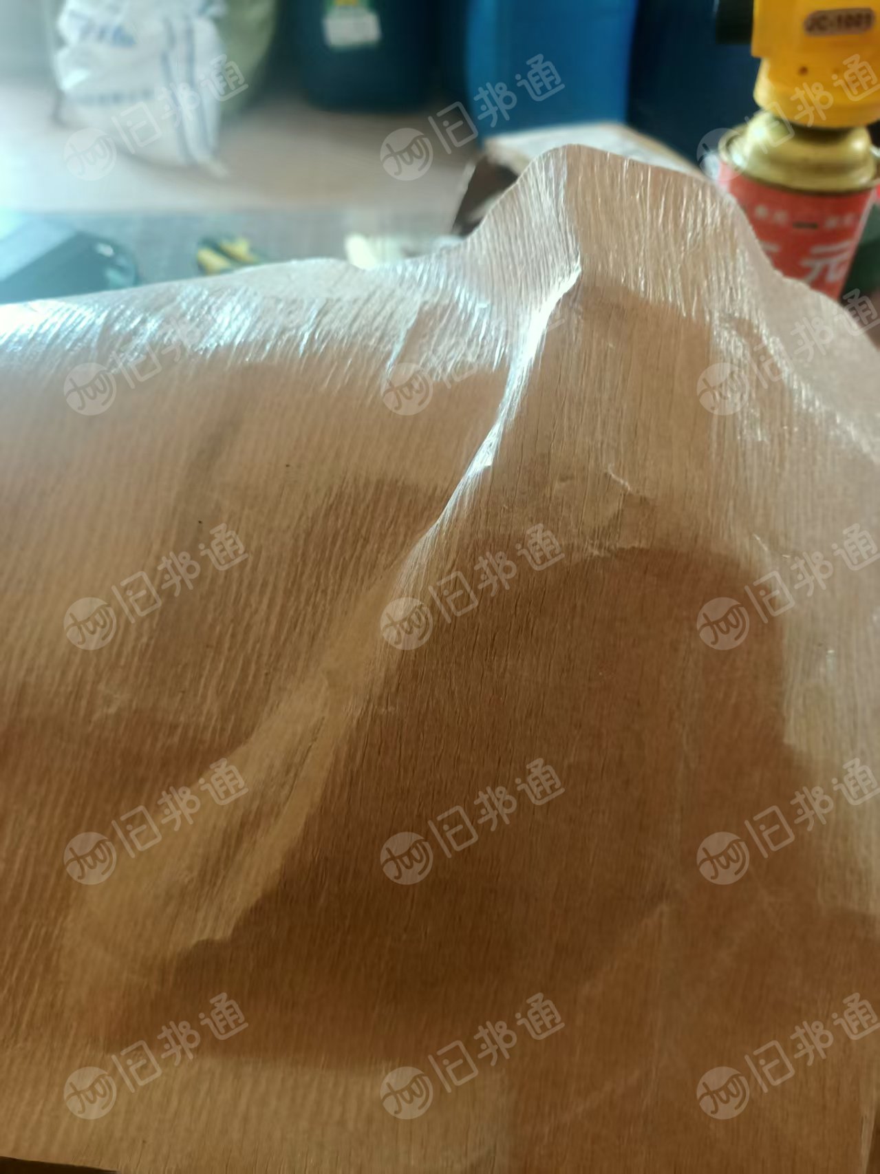 出售本色淋膜纸废料，单面膜