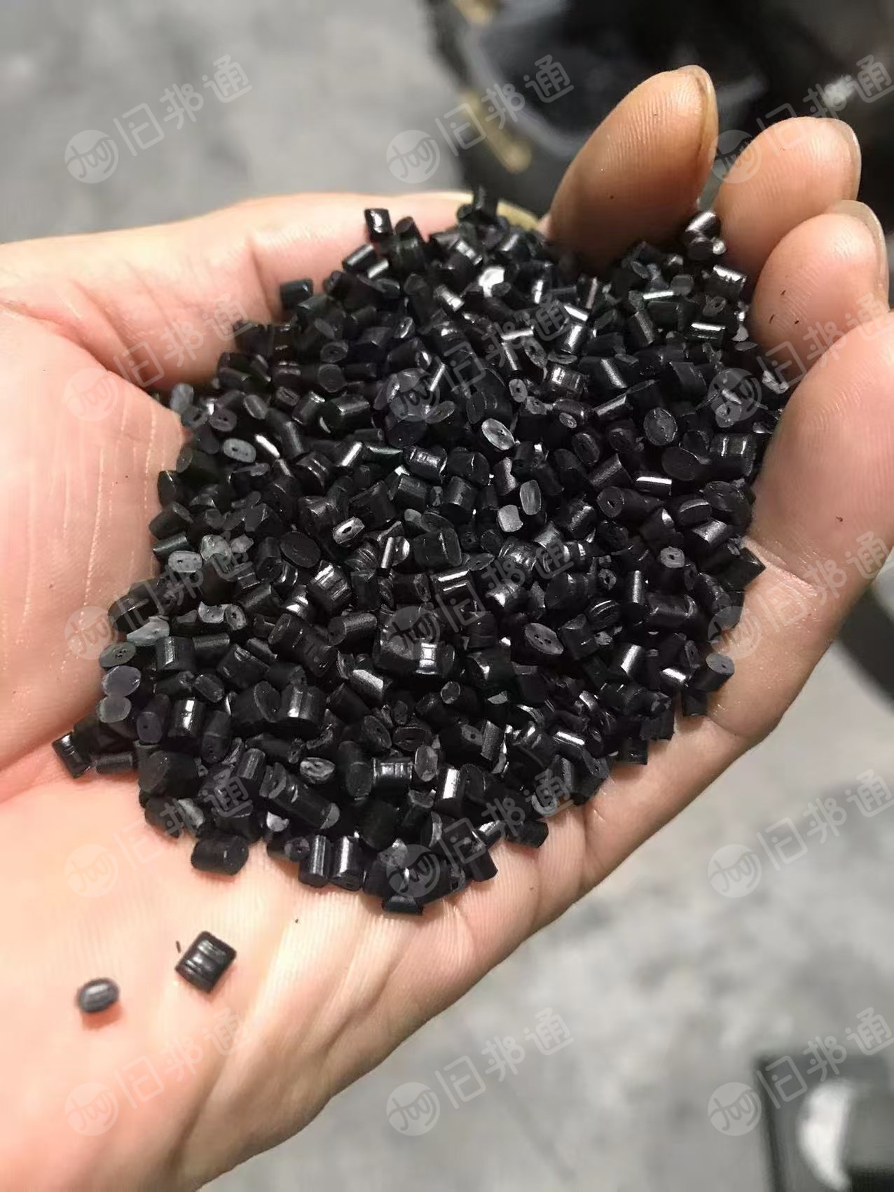 出售PS载带颗粒,纯载带无金属,三节机,最大过300目网,拉片用