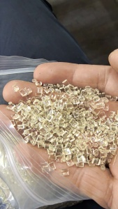 长期出售日本进口petg再生颗粒，petg大有光膜颗粒，150℃