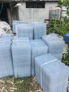 长期出售透明pet吸塑盒毛料，全部弄干净