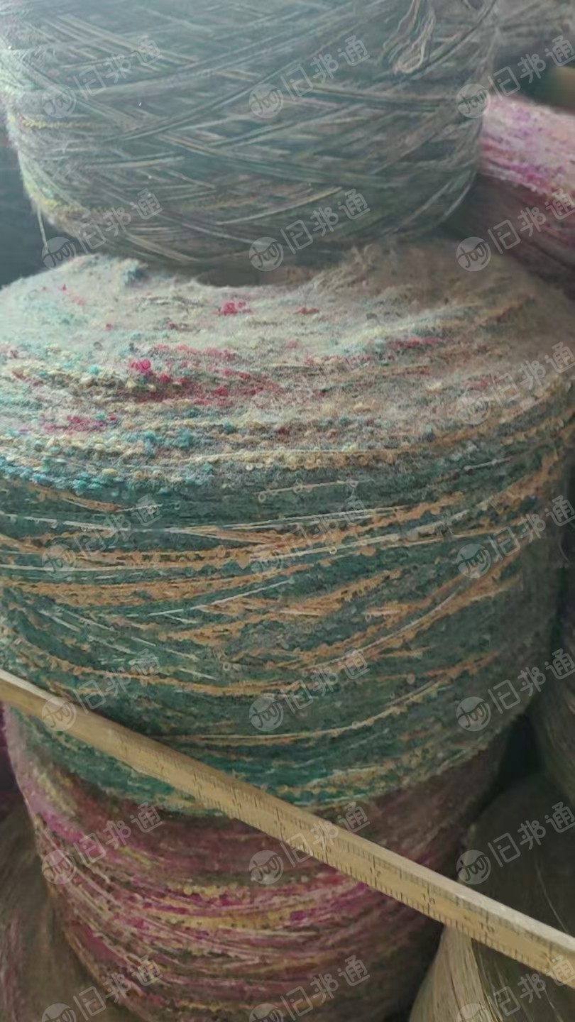 出售库存纱线，涤纶纱线，打绳纱，只能打绳子用，现货有10吨，货在江苏无锡
