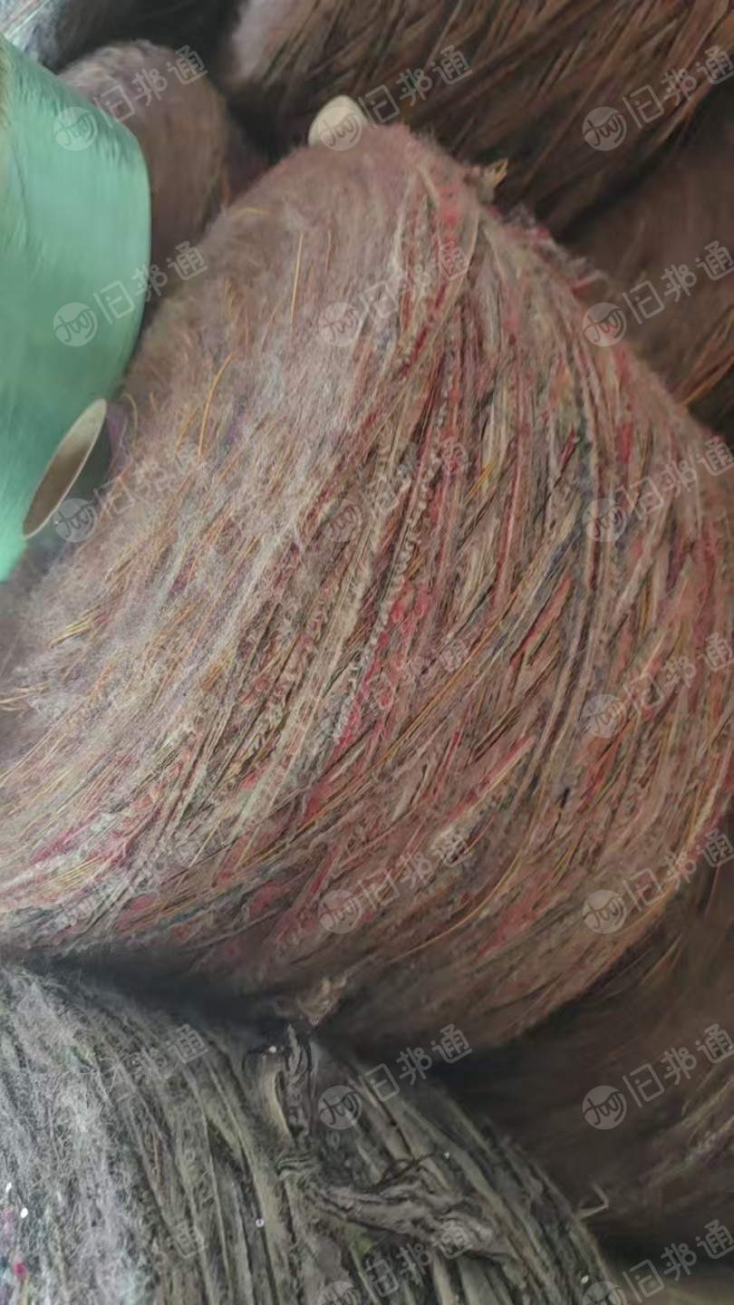 出售库存纱线，涤纶纱线，打绳纱，只能打绳子用，现货有10吨，货在江苏无锡
