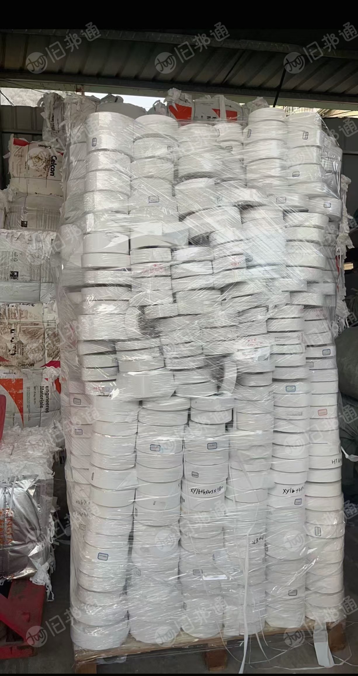 长期出售电池卷膜打绳料，现货20多吨