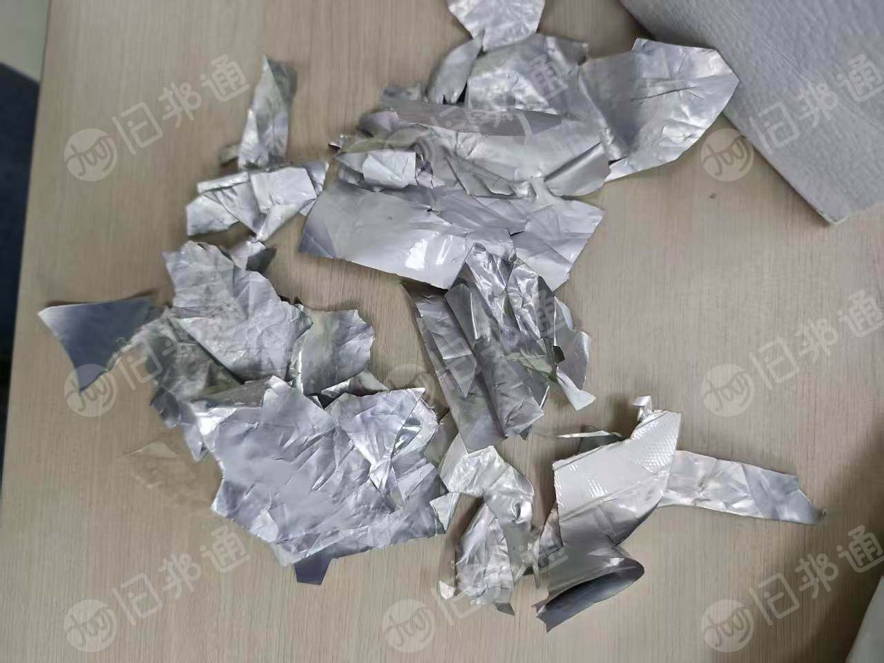 出售电池厂粉碎后到铝塑膜，现货100多吨