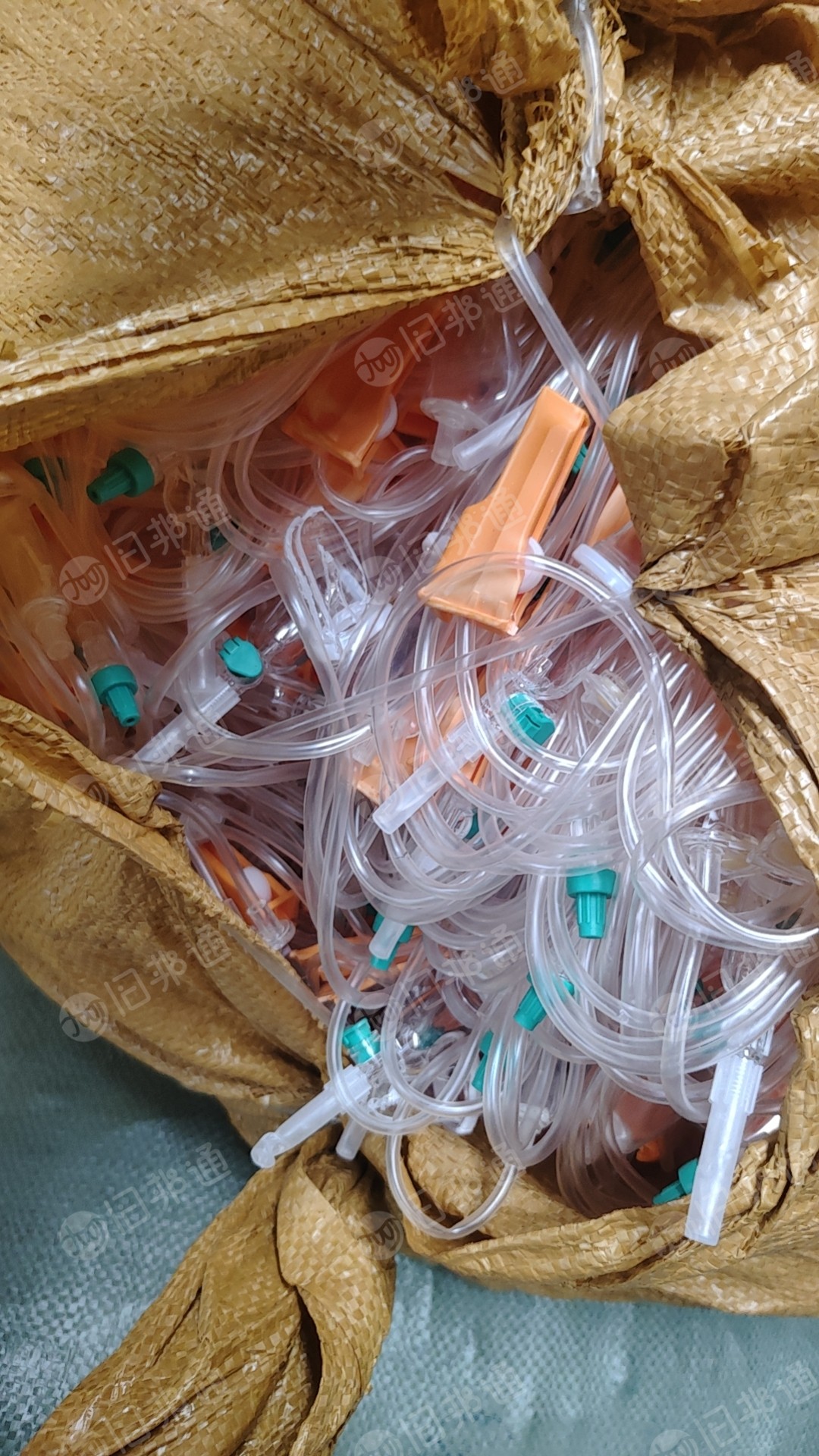 长期出售没用过的输液管，注射液，现货5-6吨
