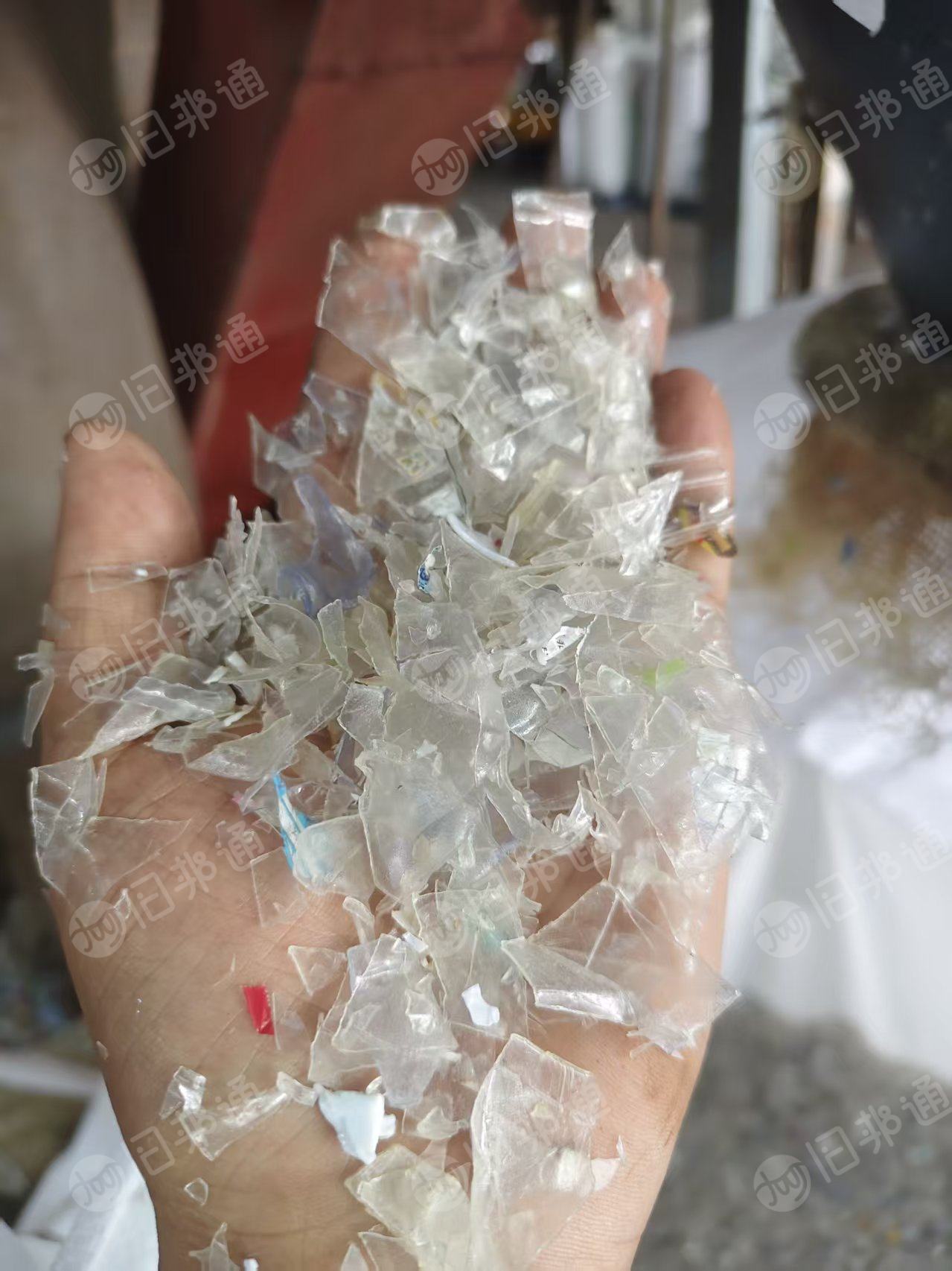 出售透明PET吸塑破碎料，现货一挂车，长期有货