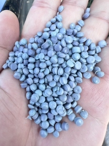 长期出售小中空颗粒，现货有2个柜，货在山东青岛