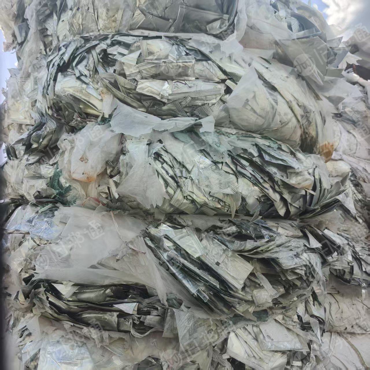 出售PP镀铝膜废料,没用过的,现货7吨,少量带标
