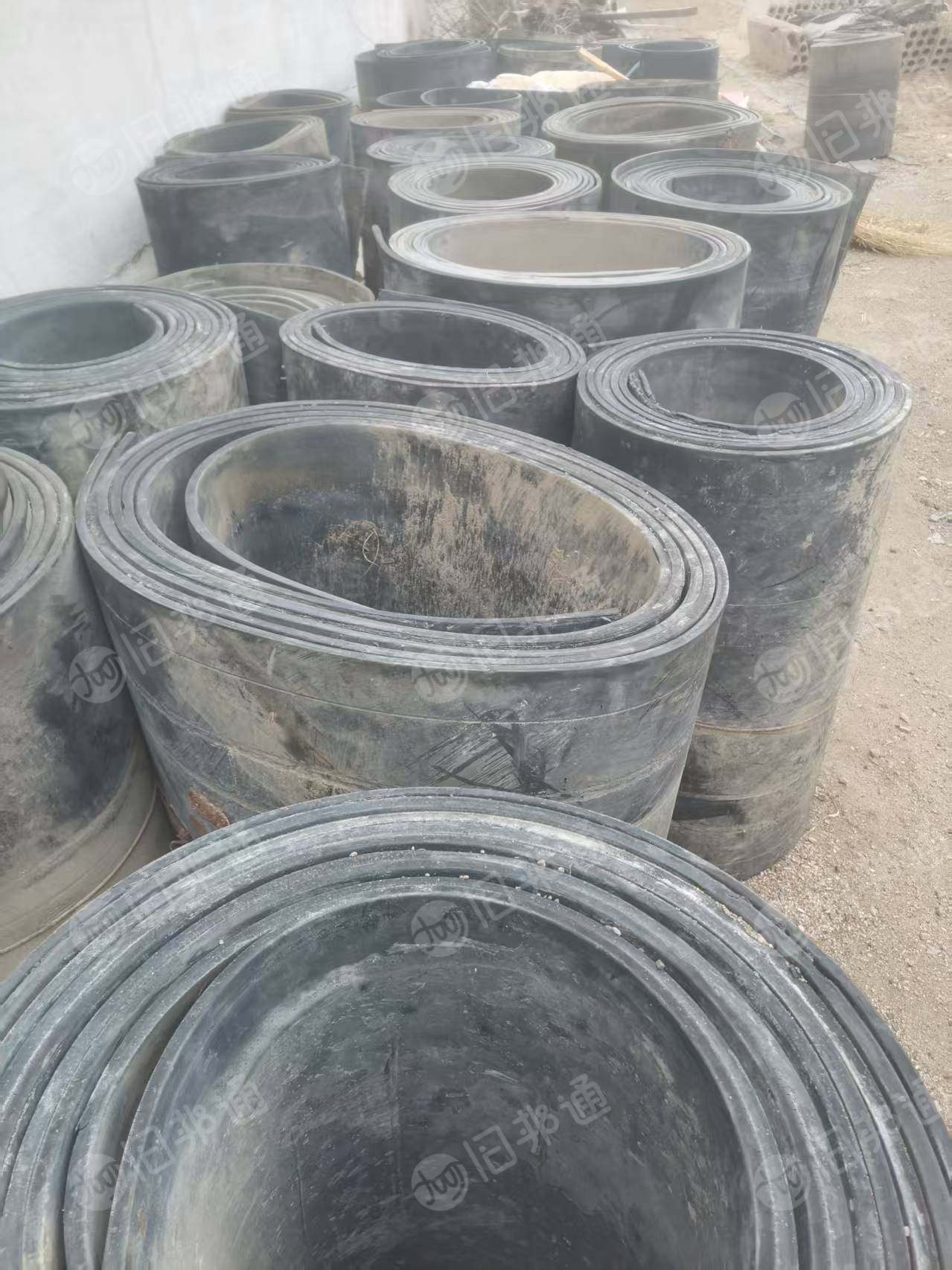 出售橡胶输送带,有成圈和边角料