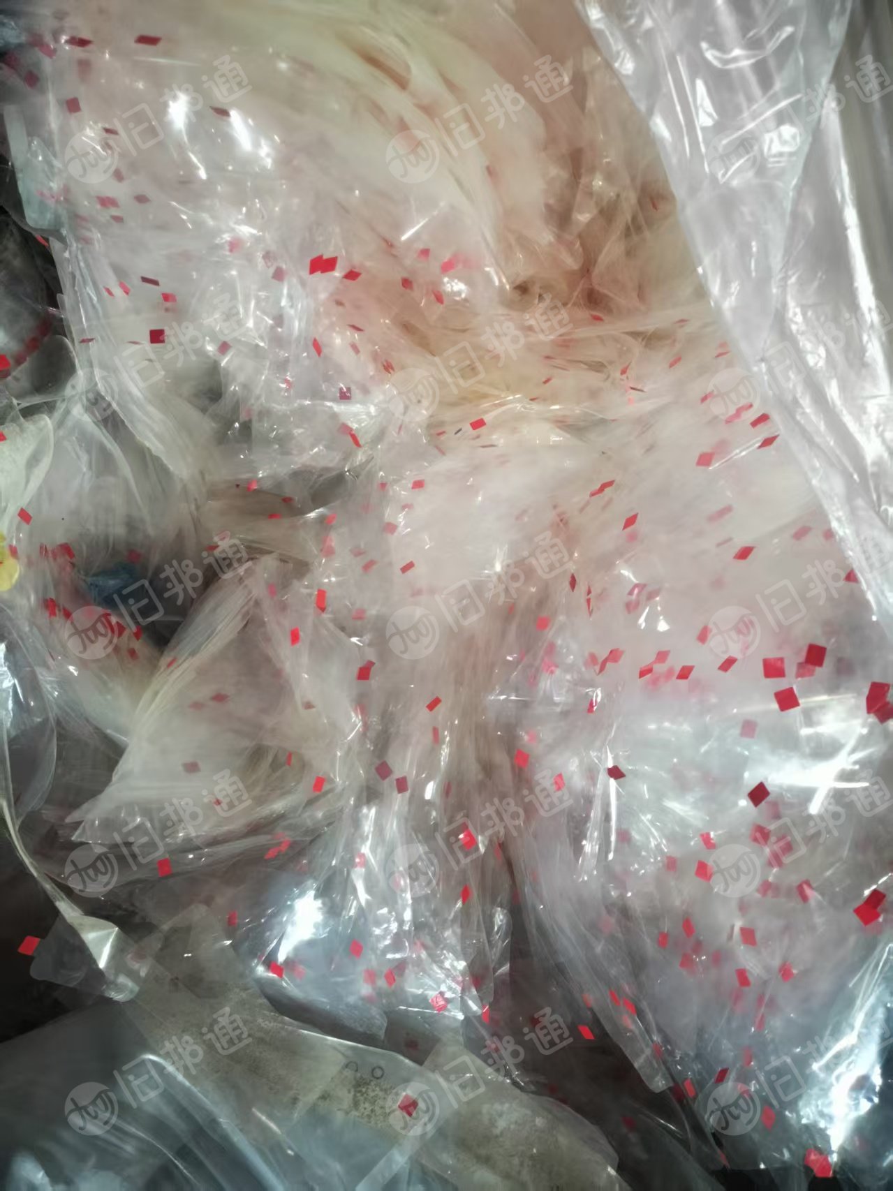 长期出售杂色PET轻胶膜废料,每月30多吨