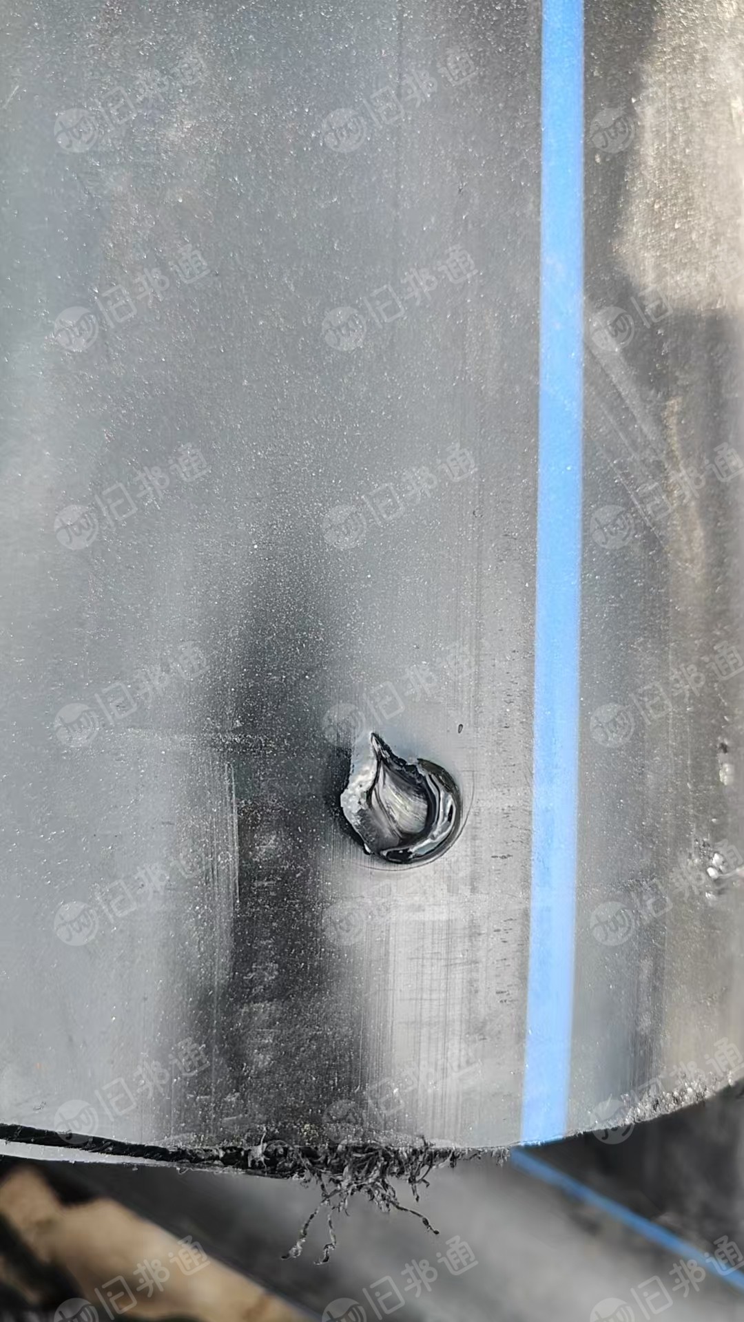 长期求购蓝线原料和燃气管毛料，月需求200吨，破碎用