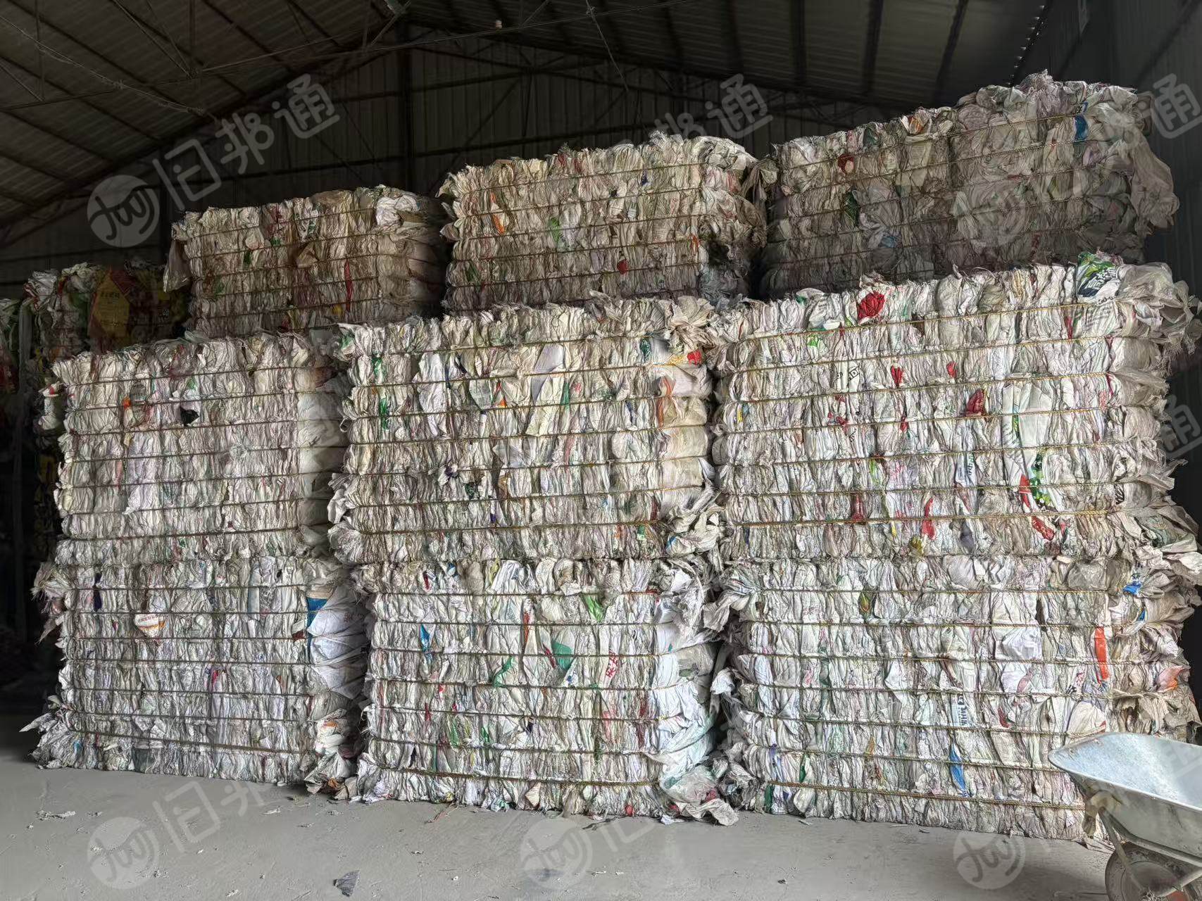 长期出售水洗小白袋废料，现货一挂车