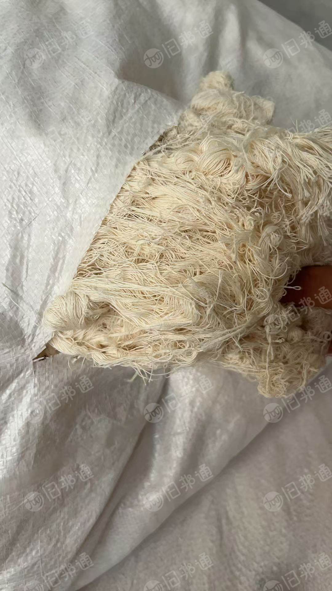 长期出售纺织厂纯棉回丝，纯棉废丝，在河北保定