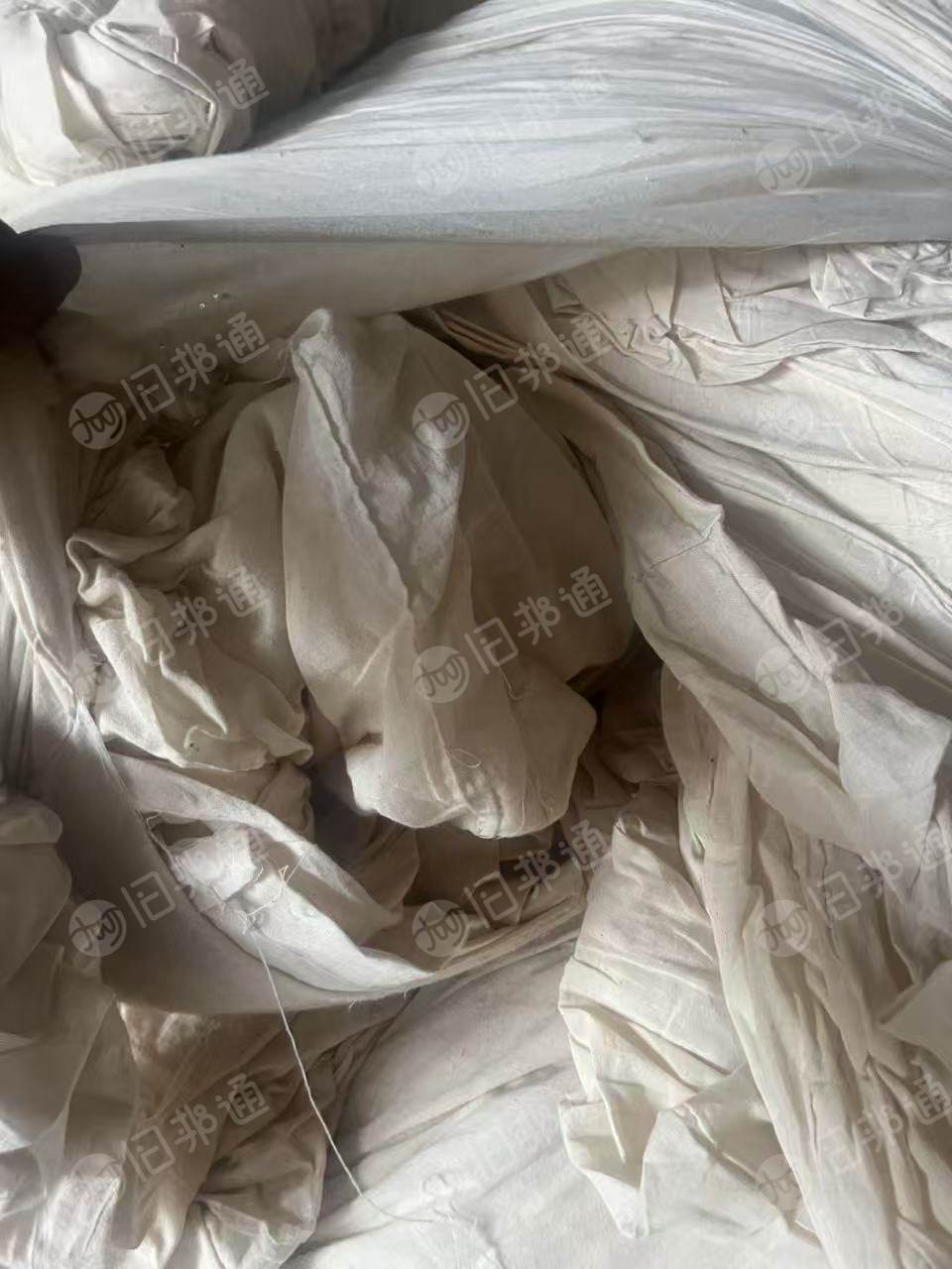 长期出售学生被拆下来的纯棉白布,纯棉大布块,现货20吨,货在山东聊城