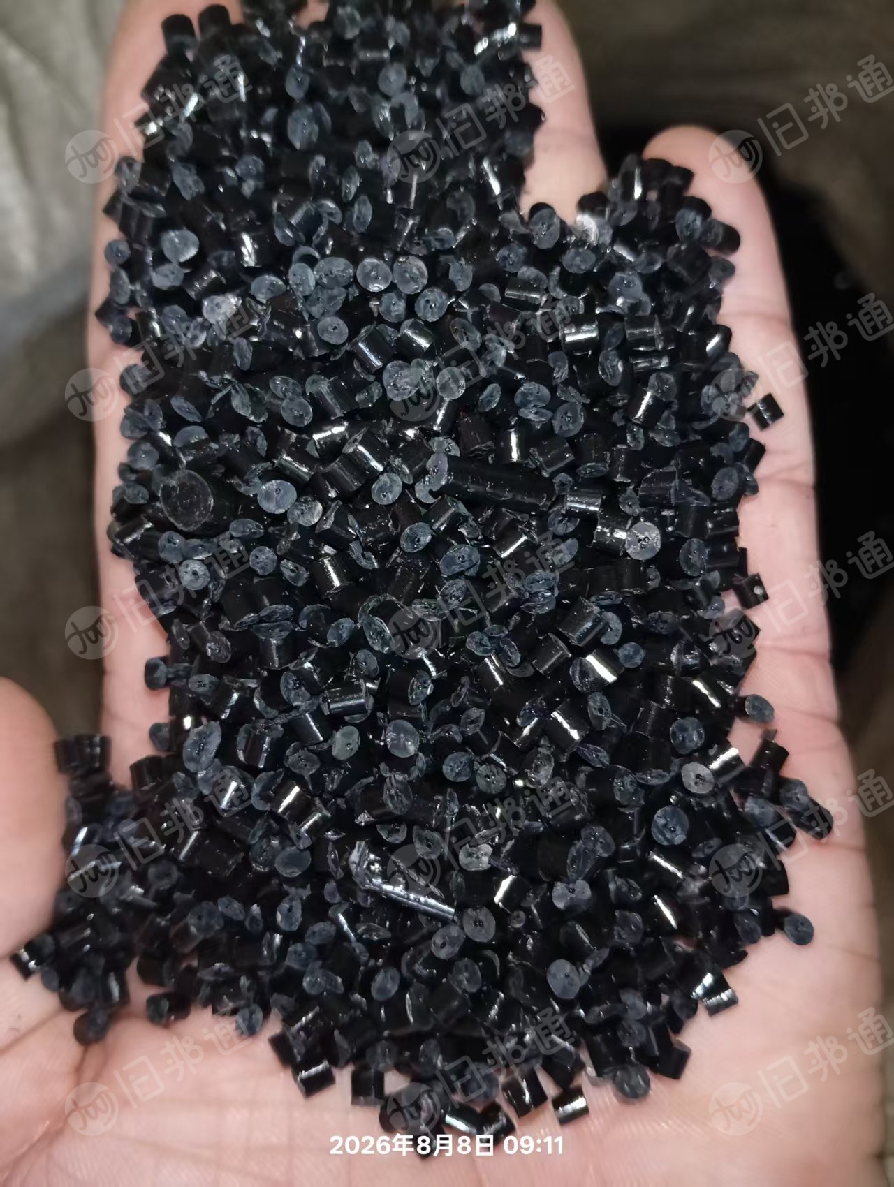 出售高光黑gpps颗粒，现货25吨