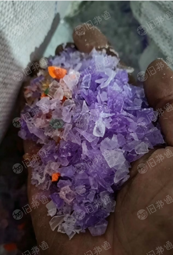 长期出售杂色低温PETG破碎料,供片材用,现货一车,18吨左右