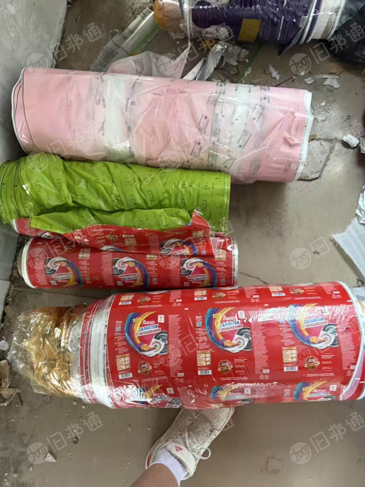 出售PET花膜，镀铝膜，OPP膜，CPP膜，尼龙膜，年供300吨，分开装，统货出