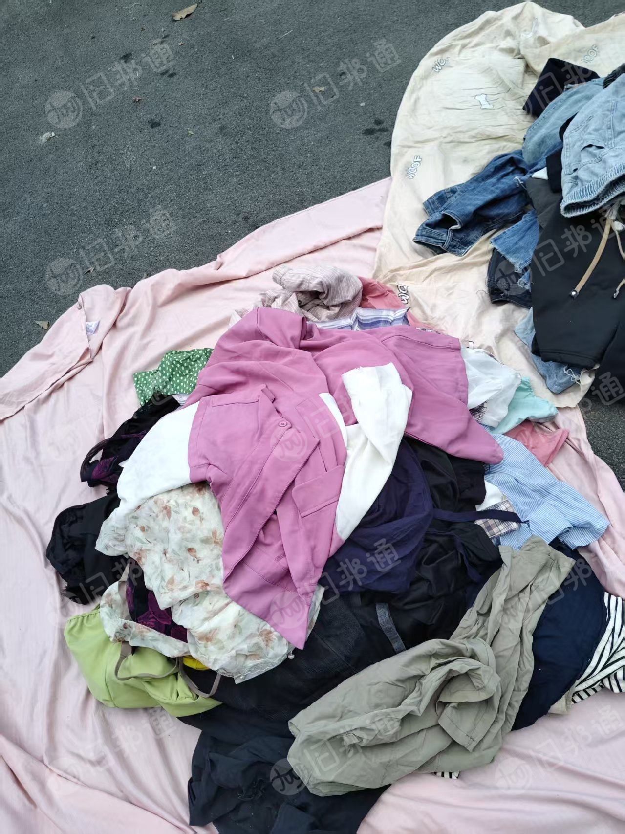 长期出售旧衣服统货，通货，小区货，在浙江嘉兴