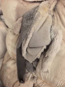 长期出售毛绒玩具边角料，涤纶绒布，涤纶废布，背面带轻浆，现货一挂车