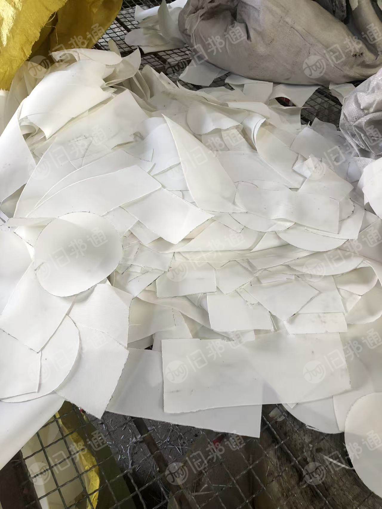 长期出售白色涤纶滤布边角料，涤纶过滤布边料，货在河南洛阳