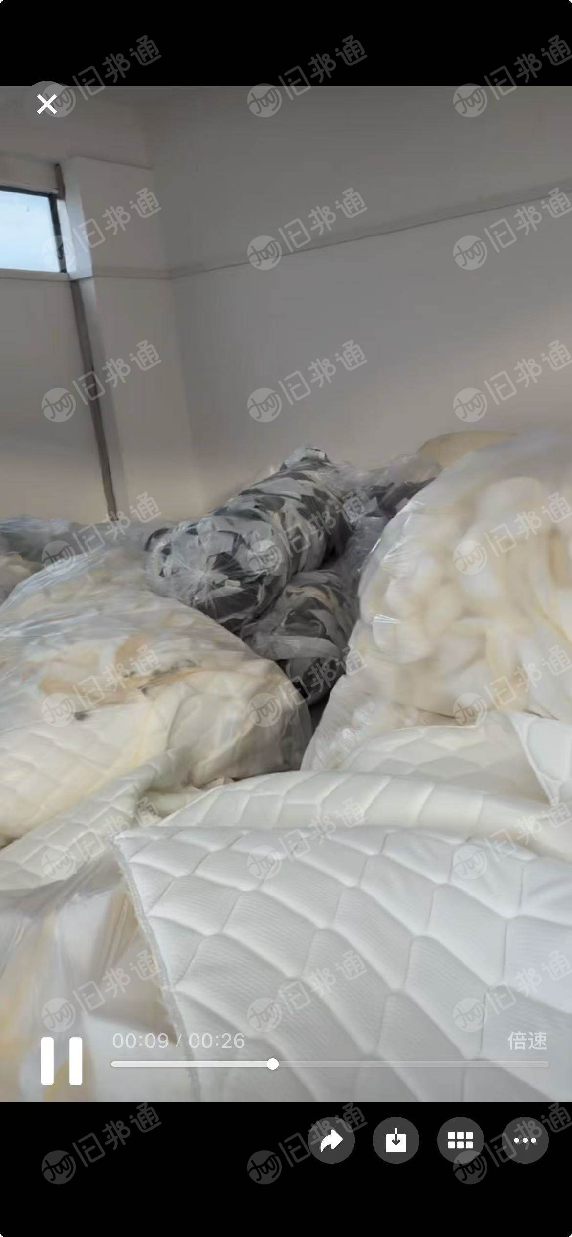 长期出售床垫厂下脚料，一层布带一层海绵，货在江苏淮安