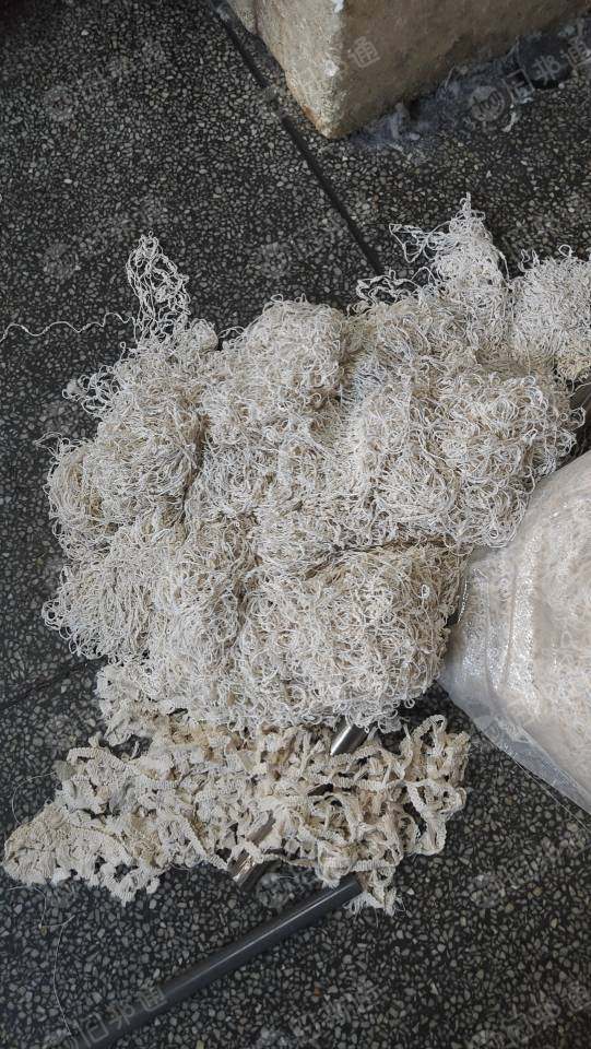 花边厂厂家长期出售废丝,涤纶和涤棉编织线,可以开花用