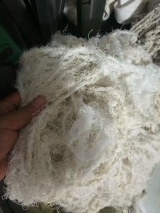 长期出售涤纶水丝，涤纶干丝，涤棉废纱等，都有分拣好，现货有20吨，货在河北石家庄