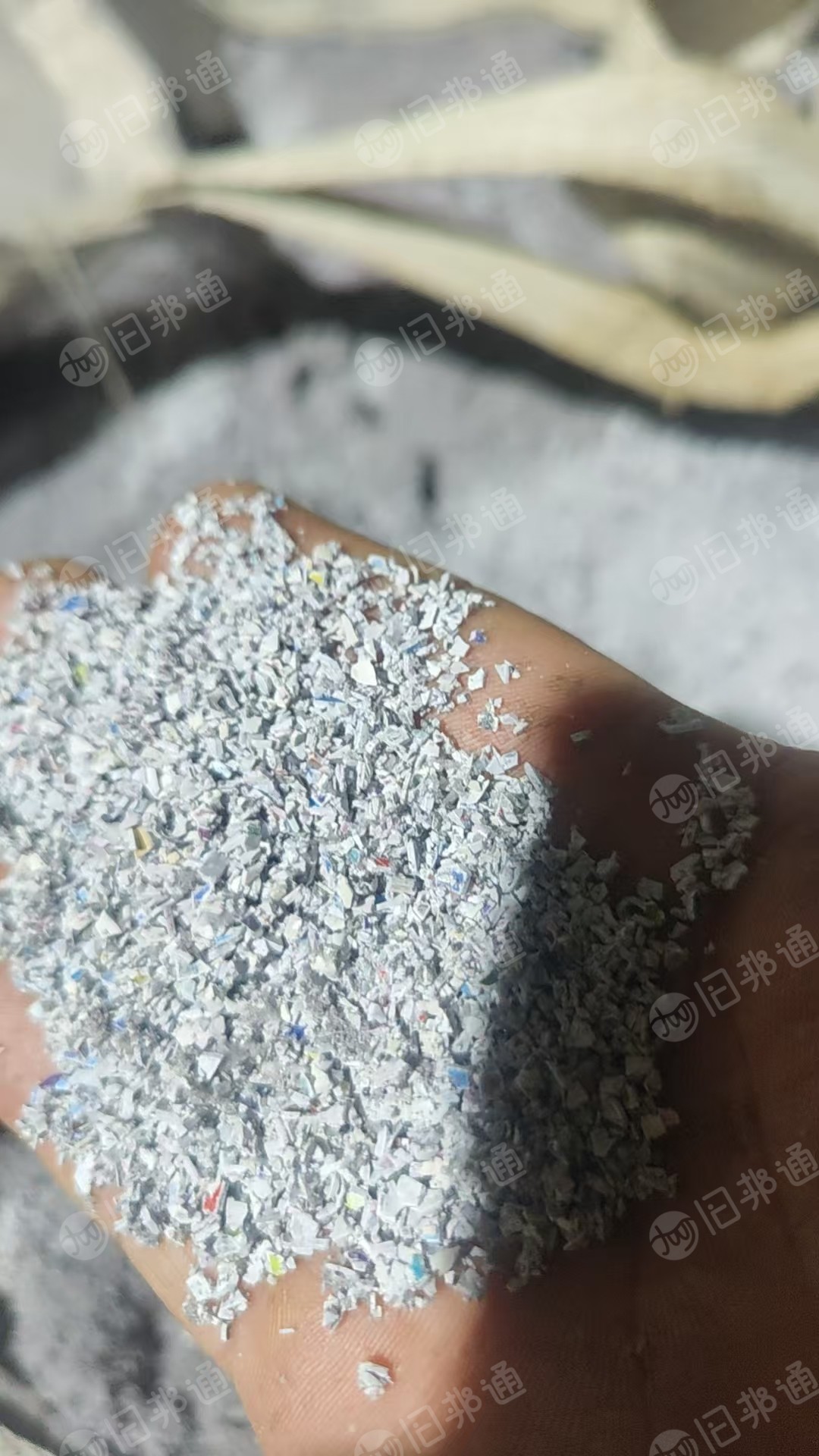 硬质再生PVC沫子，报废银行卡和社保卡破碎磨粉的，长期大量有货
