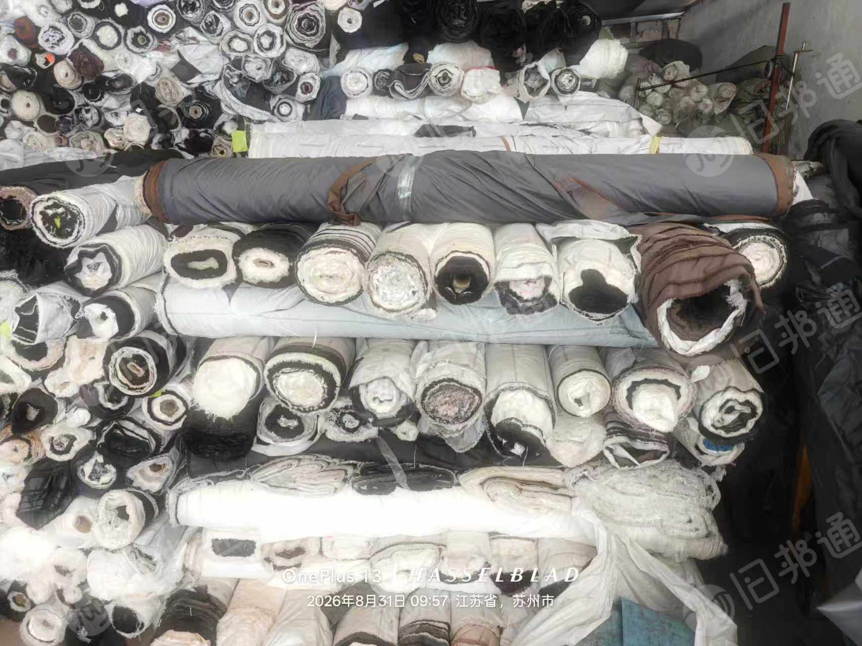 出售吹绒通道布（羽绒服内胆用），现货6*8一车，江苏苏州常熟