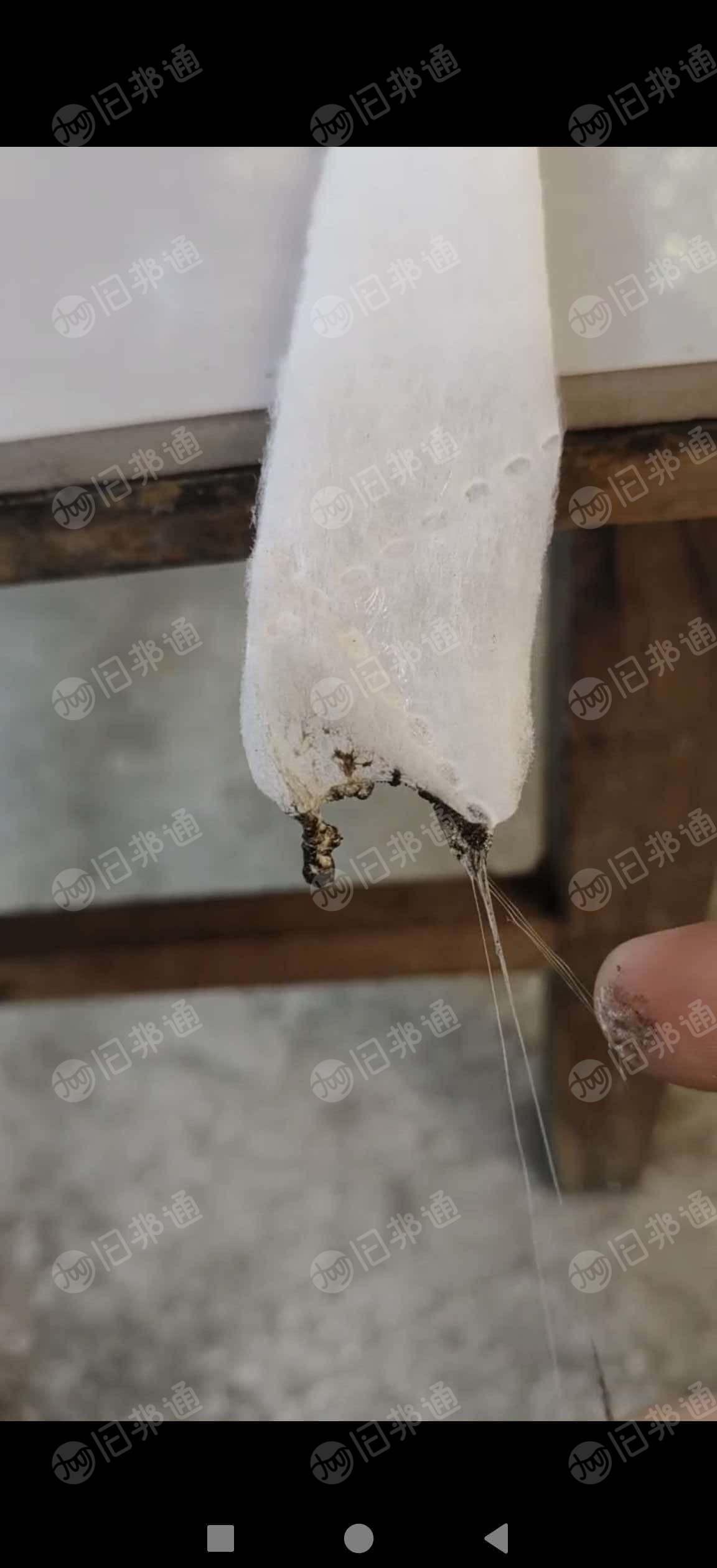出售白色车衣边角料，复合下脚料，一层热风棉+无纺布+化纤布+薄膜