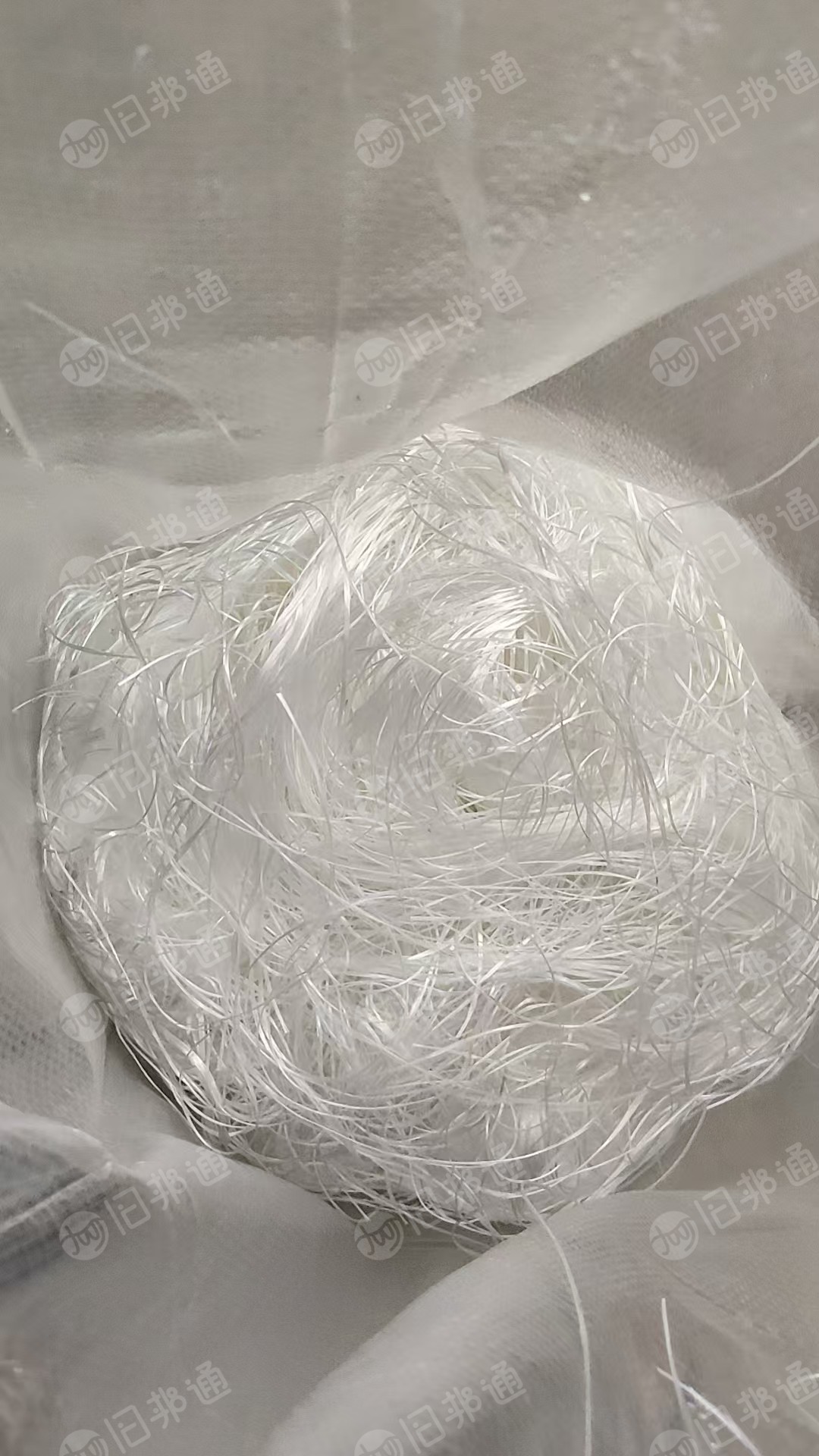 长期出售从管子上割下来的涤纶高强丝，涤纶废丝，货在广东揭阳
