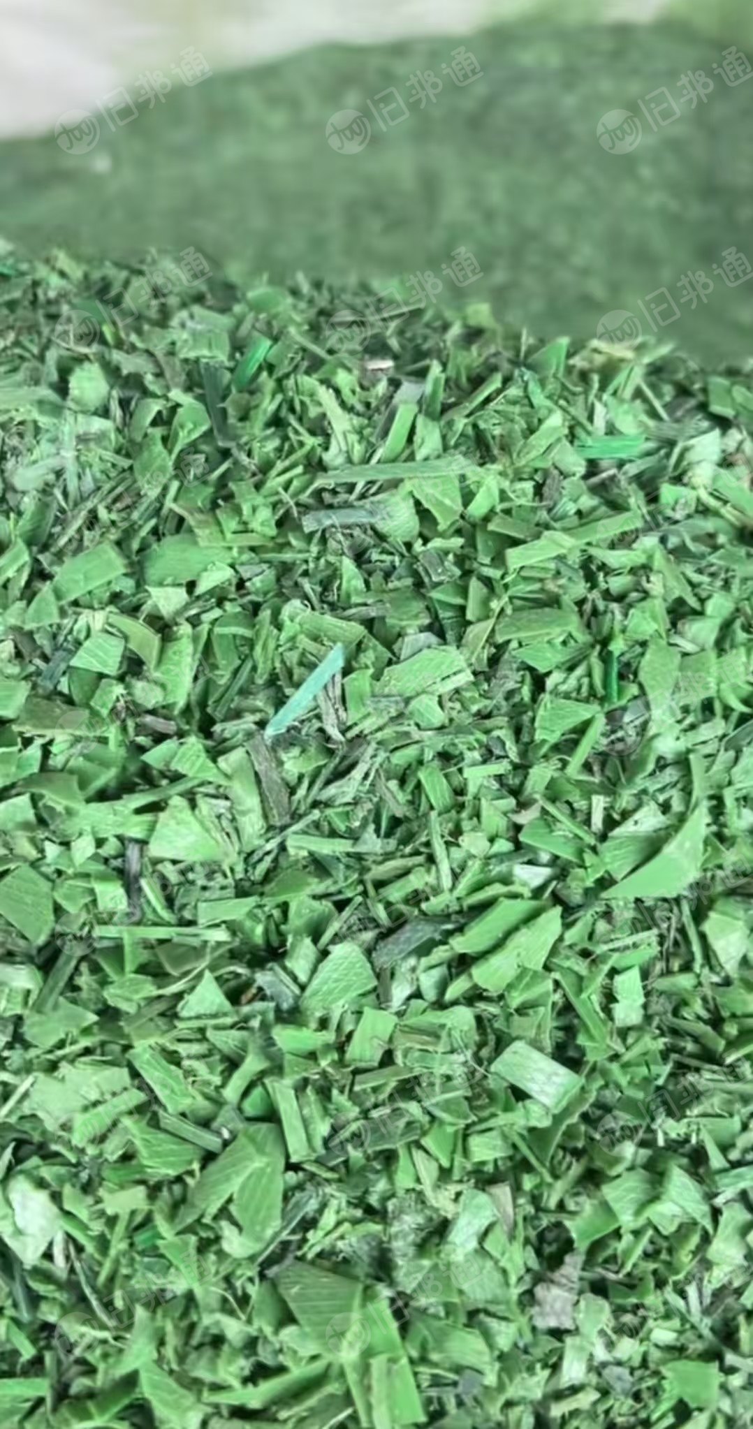 长期出售PET打包带破碎料，有绿色的跟黑色的